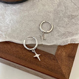 Sterling Silver Star Earrings