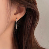 Sterling Silver Star Earrings