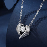 Sterling Silver Guardian Wings Necklaces