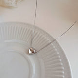 Sterling Silver Heart-Design Necklaces