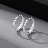 Sterling Silver Hoop Earrings