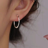 Sterling Silver Hoop Earrings