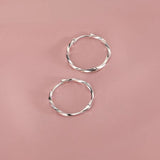 Sterling Silver Hoop Earrings