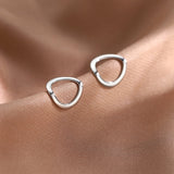 Sterling Silver Huggie Earrings