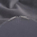 Sterling Silver Leaf Crawler Earrings