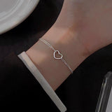 Sterling Silver Love Heart Bracelets