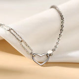 Sterling Silver Love Heart Bracklets