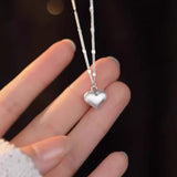 Sterling Silver  Love Heart Necklaces