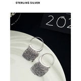 Sterling Silver Luxury Tassel Threader Earrings