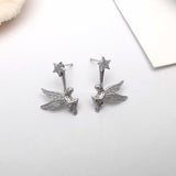 Sterling Silver Mortal Elf Jacket Earrings