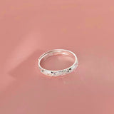 Sterling Silver Adjustable Niche Design Star Rings