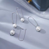 Sterling Silver Pearl Earrings