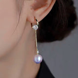 Sterling Silver Pearl Earrings