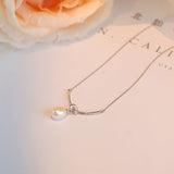 Sterling Silver Silver knotted Pearl Necklaces