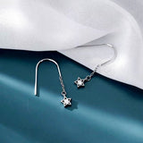 Sterling Silver Star Earrings