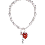 Sterling Silver Strawberry Bracklets