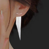 Sterling Silver Tassel Earrings