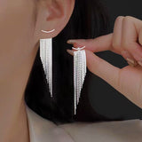 Sterling Silver Tassel Earrings