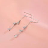 Sterling Silver Tulip Earrings