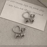 Sterling Silver Tulip Flower Earrings