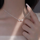 Sterling Silver Tulip Necklaces