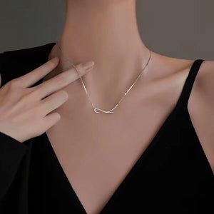 Sterling Silver Luxury Clavicle Necklaces