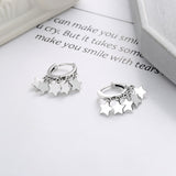 Sterling Silver Luxury Ear Buckle Earrings