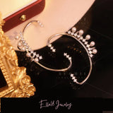 Luxury Pearl Zircon Ear Cuffs(1 Pair)