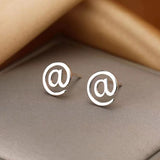 Sterling Silver @ Stud Earrings