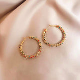 14K Gold-plated Hoop Earrings