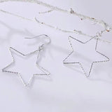 Sterling Silver Star Earrings