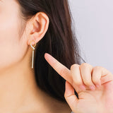 14K Gold-plated Luxury Earrings