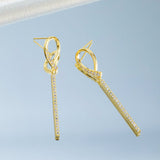 14K Gold-plated Luxury Earrings