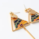 Spanish Style Asymmetrical Earrings