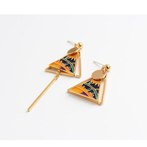 Spanish Style Asymmetrical Earrings