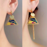 Spanish Style Asymmetrical Earrings