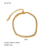 Fashion Chain Zircon Bracelets