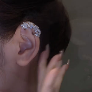 Fashion Zircon Flower Ear Cuffs(1 Pair)