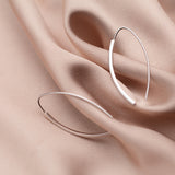 Sterling Silver Simple Line Threader Earrings