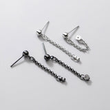 Sterling Silver Super Cute Chain Earrings