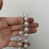 10mm Luxury Austria Crystal Pearl Necklaces