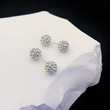 Sterling Silver Double-Ball Stud Earrings