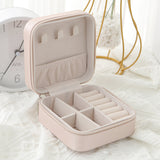 Portable Mini Jewelry Storage Box for Travel Earrings/Rings/Necklaces